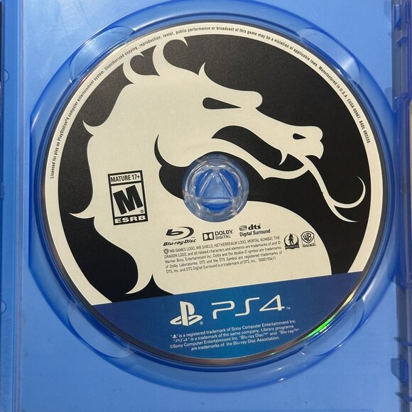 GREAT DEAL! Barely used MORTAL KOMBAT X for PS4 - Playstation game disc! - Picture 2 of 3